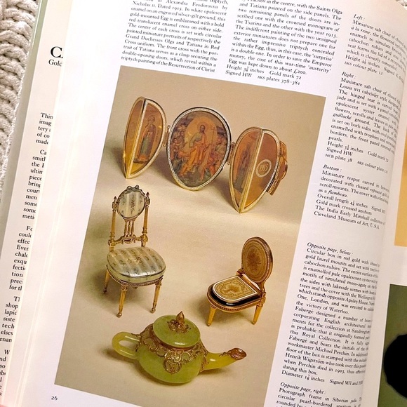 🪺🕰️Carl Faberge: Goldsmith to the Imperial Court of Russia Hardback Color Book - Picture 9 of 16